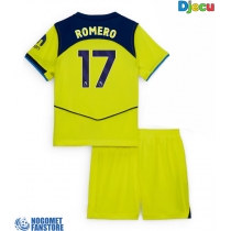 Tottenham Hotspur Cristian Romero #17 Rezervni Dres za djecu 2025-26 Kratak Rukav (+ Kratke hlače)